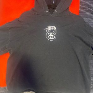 Stussy crop hoodie